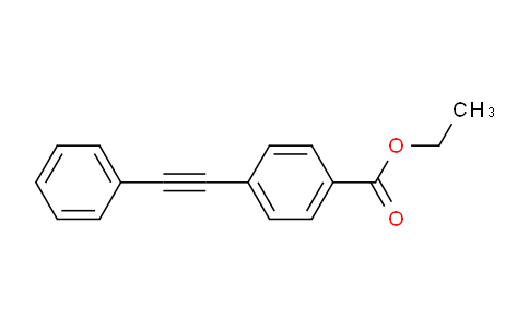 CAS No. 63164-96-5, Ethyl 4-(phenylethynyl)benzoate