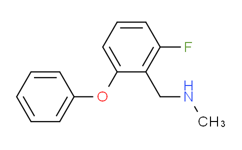 CAS No. 902836-71-9, 1-(2-Fluoro-6-phenoxyphenyl)-N-methylmethanamine