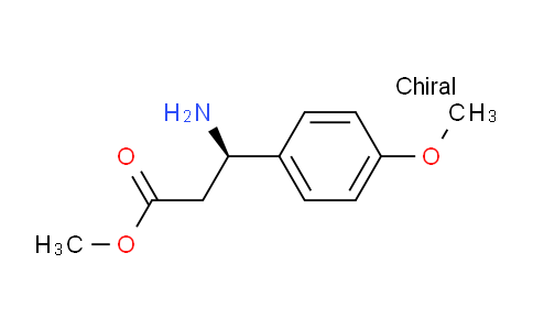 CAS No. 134781-82-1, (R)-Methyl3-Amino-3-(4-methoxyphenyl)-propanoate