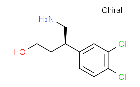 CAS No. 135936-36-6, (R)-4-Amino-3-(3,4-dichlorophenyl)butan-1-ol