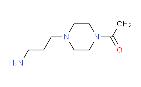 CAS No. 141516-24-7, 1-(4-(3-Aminopropyl)piperazin-1-yl)ethanone