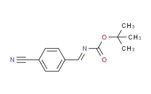 CAS No. 150884-51-8, tert-Butyl 4-cyanobenzylidenecarbamate