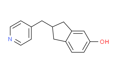 CAS No. 154932-75-9, 2-(pyridin-4-ylmethyl)-2,3-dihydro-1H-inden-5-ol