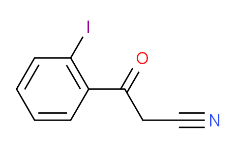 CAS No. 158387-19-0, 3-(2-Iodophenyl)-3-oxopropanenitrile