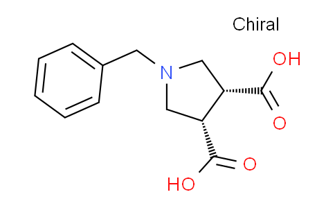CAS No. 164916-63-6, cis-1-Benzyl-3,4-pyrrolidinedicarboxylicacid