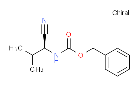 CAS No. 17343-55-4, (S)-Benzyl (1-cyano-2-methylpropyl)carbamate