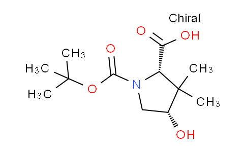 CAS No. 174060-99-2, (2S,4S)-N-Boc-4-hydroxy-3,3-dimethylpyrrolidine-2-carboxylicacid