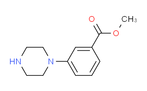 CAS No. 179003-08-8, Methyl 3-(1-piperazinyl)benzoate