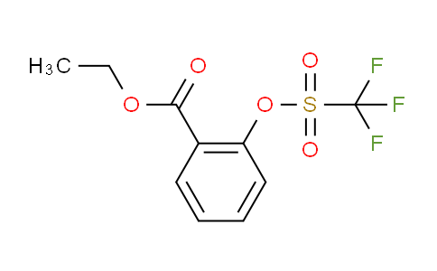 CAS No. 179538-97-7, Ethyl 2-(((trifluoromethyl)sulfonyl)oxy)benzoate