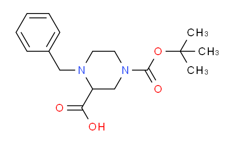 CAS No. 181956-25-2, 1-Benzyl-4-Boc-piperazine-2-carboxylicacid