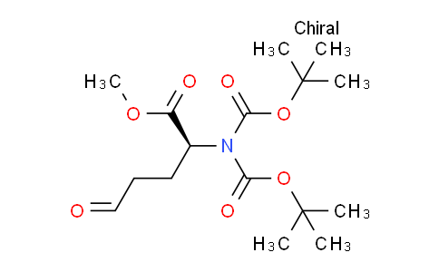 CAS No. 192314-71-9, Methyl(2S)-2-(bis(tert-butoxycarbonyl)amino)-5-oxopentanoate