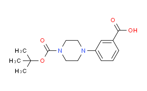 CAS No. 193818-13-2, 3-(4-Boc-1-piperazinyl)benzoic Acid