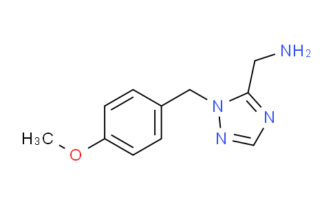 CAS No. 199014-16-9, (1-(4-methoxybenzyl)-1H-1,2,4-triazol-5-yl)methanamine