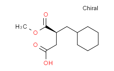 CAS No. 220497-69-8, (S)-4-Methoxy-3-cyclohexylmethyl-4-oxobutanoicAcid