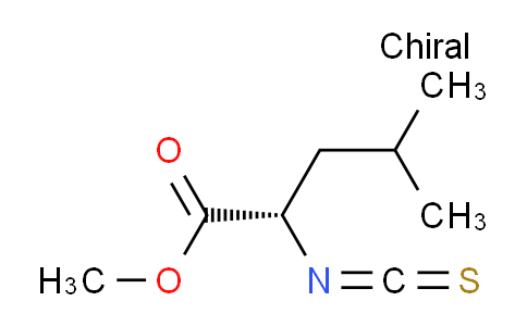 CAS No. 206761-74-2, (2S)-2-isothiocyanato-4-methyl-Pentanoic acid methyl ester