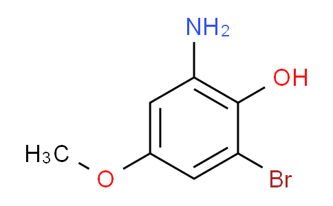 CAS No. 206872-01-7, 2-Amino-6-bromo-4-methoxyphenol