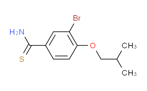 CAS No. 208665-96-7, 3-Bromo-4-isobutoxybenzothioamide