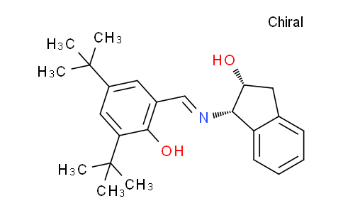 CAS No. 212378-89-7, (1S,2R)-1-[(3,5-Di-tert-butyl-2-hydroxybenzylidene)amino]-2-indanol
