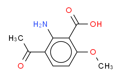 CAS No. 213340-75-1, 3-acetyl-2-amino-6-methoxy-Benzoic?acid