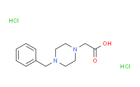 CAS No. 214535-51-0, 2-(4-Benzylpiperazin-1-yl)acetic acid dihydrochloride