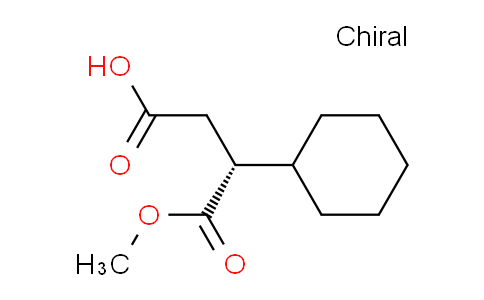 CAS No. 220498-07-7, (R)-4-Methoxy-3-cylcohexyl-4-oxobutanoicAcid