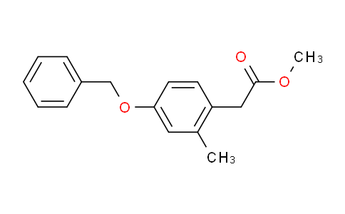 CAS No. 223406-97-1, Methyl 2-(4-(benzyloxy)-2-methylphenyl)acetate