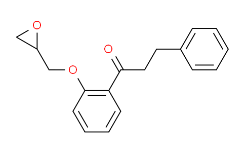 CAS No. 22525-95-7, 1-(2-(2,3-Epoxypropoxy)phenyl)-3-phenyl-1-propanone