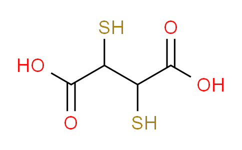 CAS No. 2418-14-6, 2,3-Dimercaptosuccinic acid