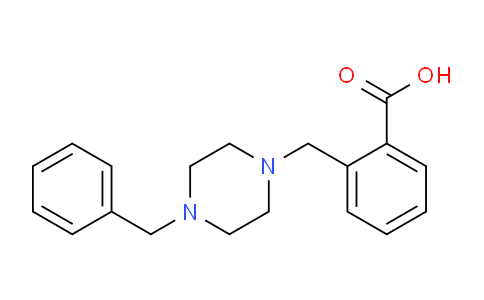 CAS No. 247061-94-5, 2-(4-Benzylpiperazin-1-ylmethyl)benzoic acid