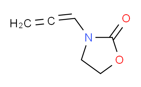 CAS No. 250728-91-7, 3-(1,2-propadienyl)-2-Oxazolidinone