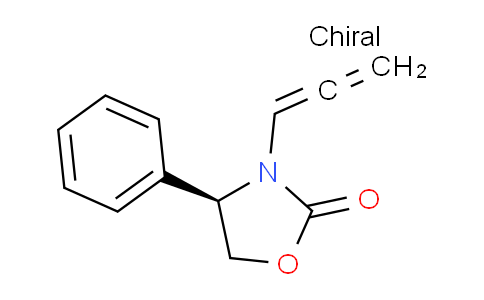 CAS No. 256382-50-0, (4R)-4-phenyl-3-propa-1,2-dienyl-1,3-oxazolidin-2-one