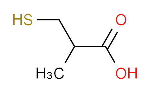 CAS No. 26473-47-2, 3-Mercapto-2-methylpropanoic acid