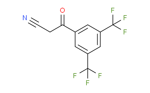 CAS No. 267880-81-9, 3-(3,5-Bis(trifluoromethyl)phenyl)-3-oxopropanenitrile