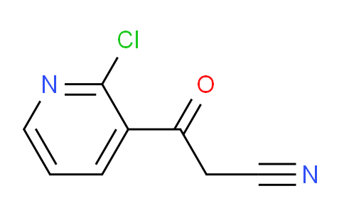 CAS No. 267881-10-7, 2-chloro-β-oxo-3-Pyridinepropanenitrile