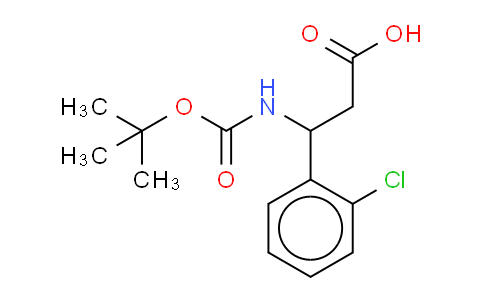 CAS No. 284493-66-9, 3-Boc-amino-3-(2'-chlorophenyl)propionicacid