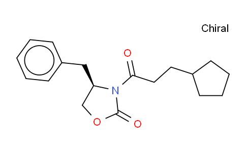 CAS No. 289677-10-7, (R)-3-(3-Cyclopentyl-1-oxopropyl)-(1-phenylmethyl)-2-oxazolidinone