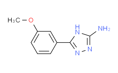 CAS No. 289710-96-9, 5-(3-Methoxyphenyl)-4H-1,2,4-triazol-3-amine