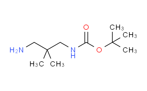 CAS No. 292606-35-0, tert-Butyl (3-amino-2,2-dimethylpropyl)carbamate