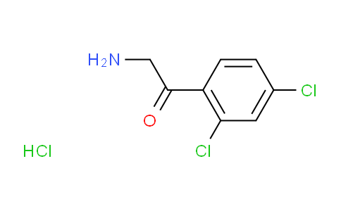 CAS No. 313553-17-2, 2-Amino-1-(2,4-dichlorophenyl)ethan-1-one hydrochloride