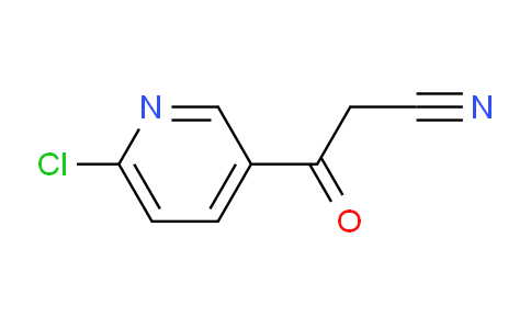 CAS No. 314267-78-2, 3-(6-Chloropyridin-3-yl)-3-oxopropanenitrile
