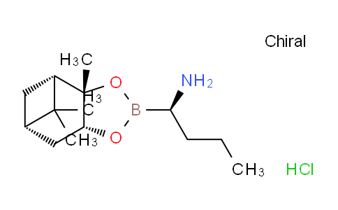 CAS No. 319009-92-2, (R)-BoroAbu-(+)-Pinanediol-hydrochloride