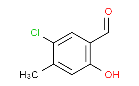 CAS No. 3328-68-5, 5-Chloro-2-hydroxy-4-methylbenzaldehyde