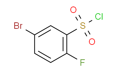 CAS No. 339370-40-0, 5-Bromo-2-fluoro-benzenesulfonylchloride