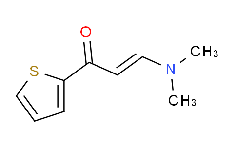 CAS No. 34772-98-0, 3-(Dimethylamino)-1-(thiophen-2-yl)prop-2-en-1-one