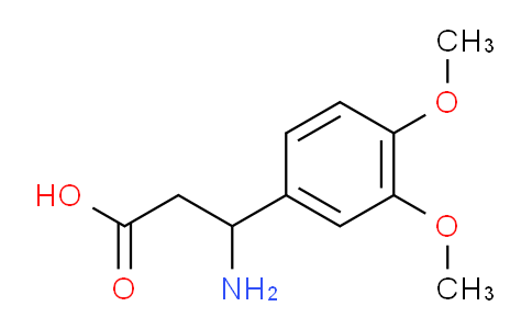 CAS No. 34840-85-2, 3-Amino-3-(3,4-dimethoxyphenyl)propanoic acid