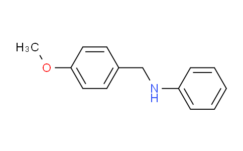 CAS No. 3526-43-0, N-(4-Methoxybenzyl)aniline