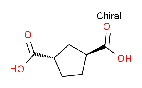 CAS No. 36010-89-6, trans-Cyclopentane-1,3-dicarboxylic acid