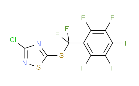 CAS No. 36955-45-0, 3-chloro-5-(perfluorobenzylthio)-1,2,4-thiadiazole