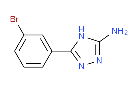 CAS No. 383130-99-2, 5-(3-Bromophenyl)-4H-1,2,4-triazol-3-amine
