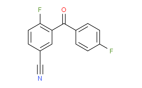 CAS No. 395100-11-5, 4-Fluoro-3-[(4-fluorophenyl)carbonyl]benzenecarbonitrile